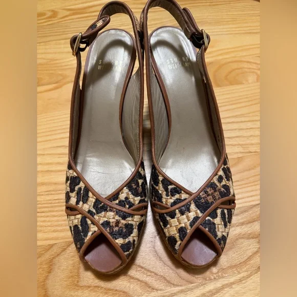 Stuart Weitzman Leopard Wedges - Picture 2 of 4